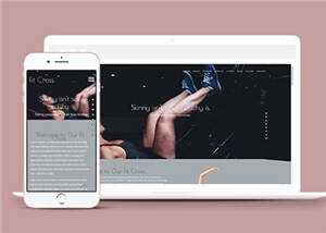 简约健身会所网站模板下载 - 天能资源