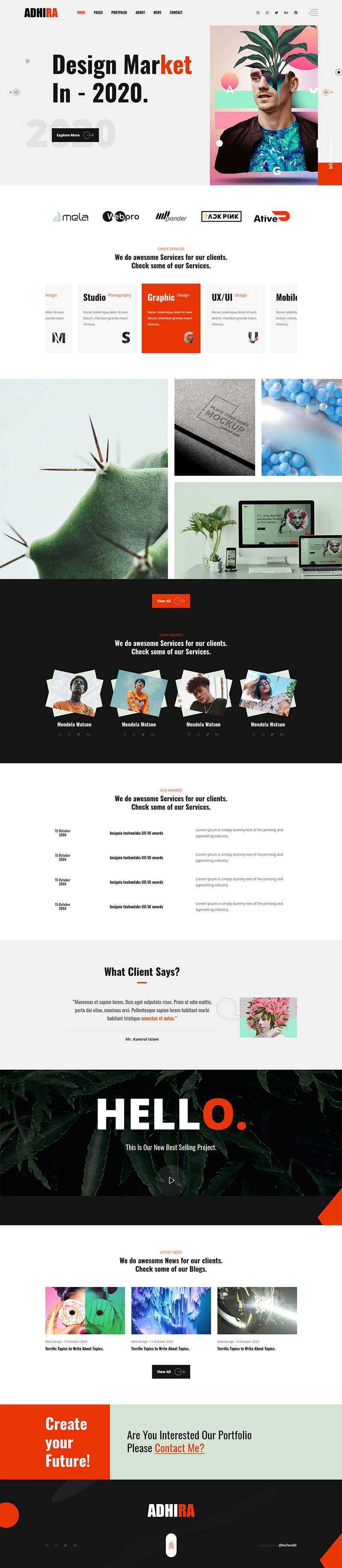 Bootstrap响应式企业宣传主题网站HTML模板 - 天能资源